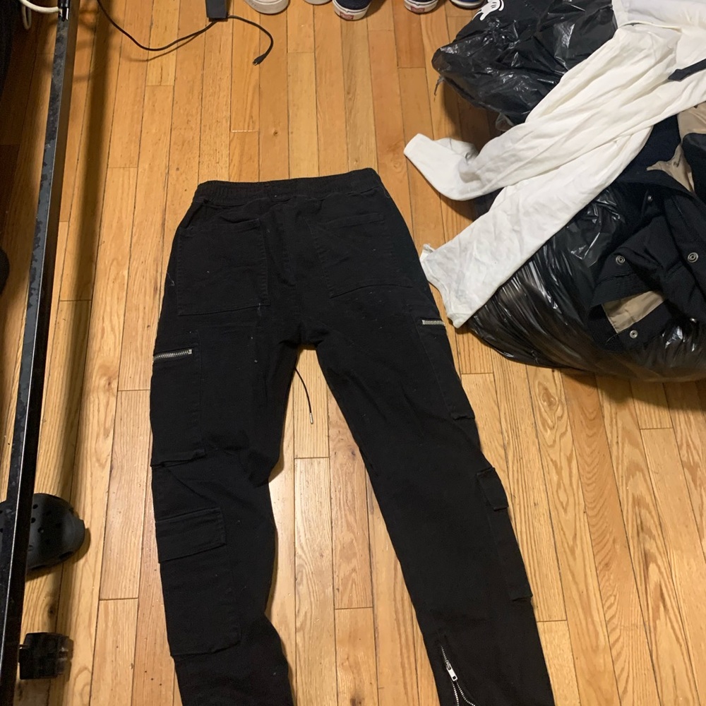 Black pants from fashion nova